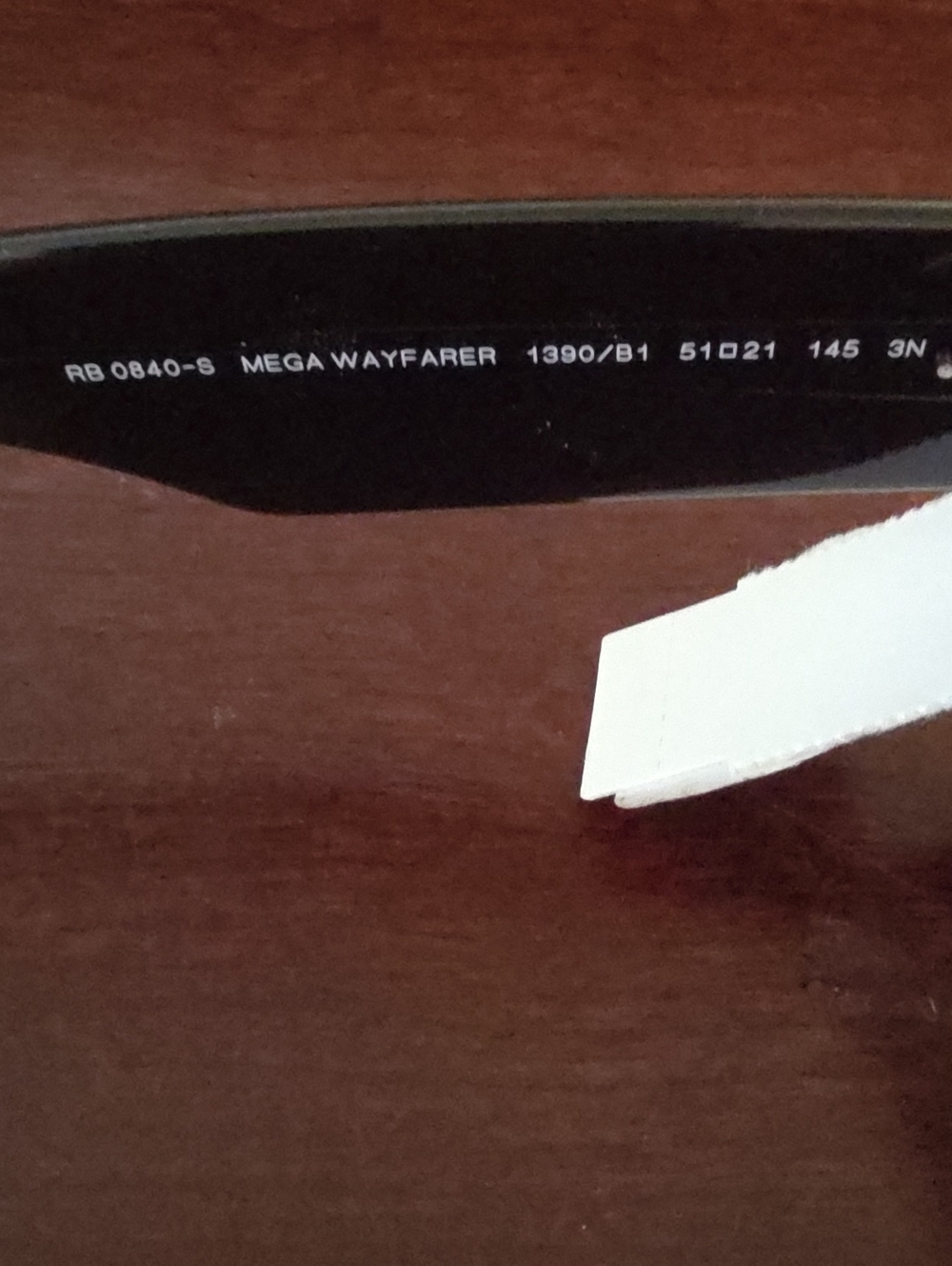 Ray Ban Mega Wayfarer BLACK
